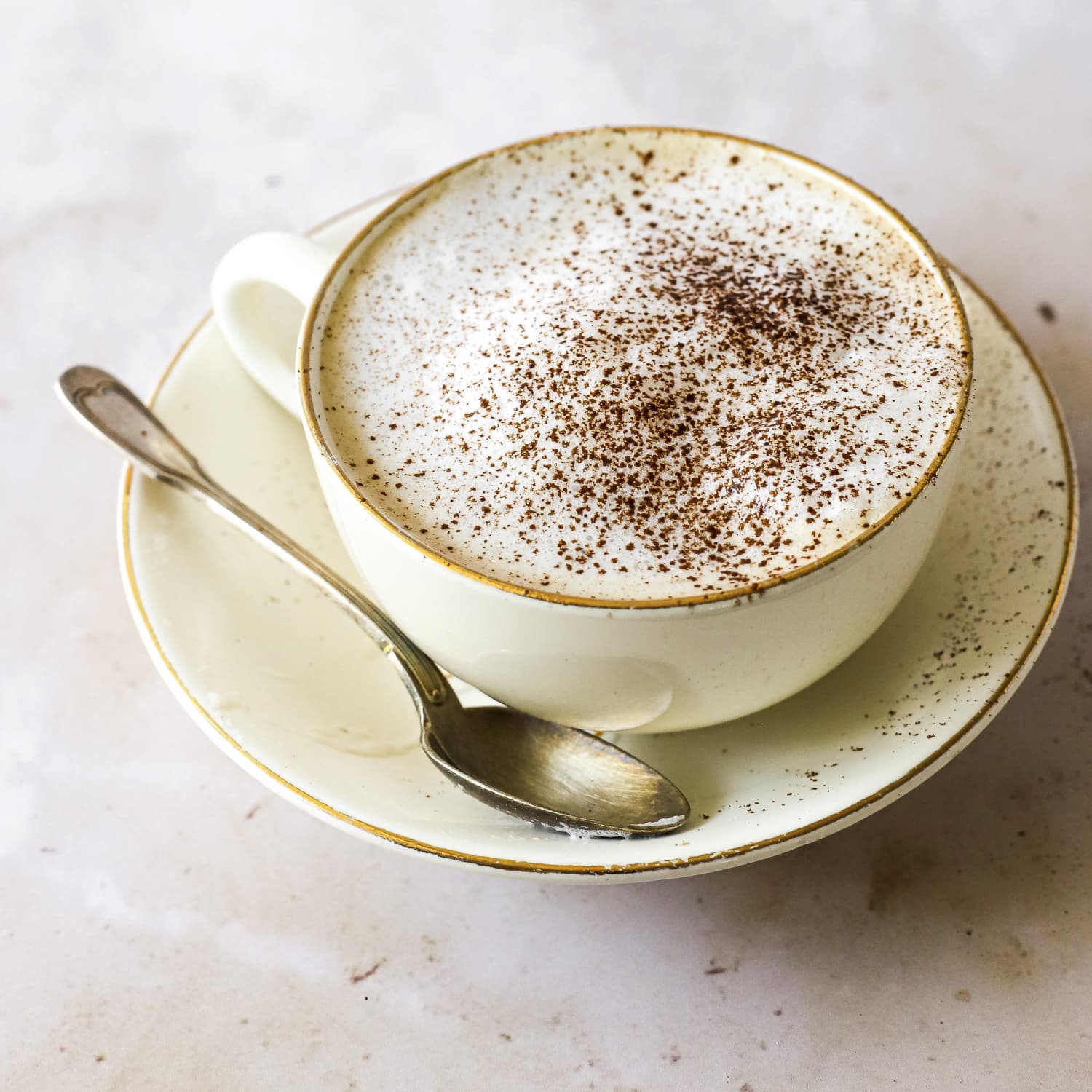 Cappuccino shop coffee recipe